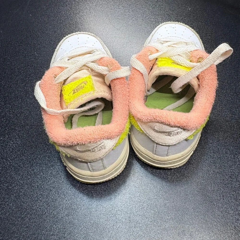 Nike Air Force 1 LV8 toddler shoes Size 7C swoosh white lifestyle